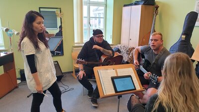 Foto des Albums: Workshop Popgesang und Gitarre