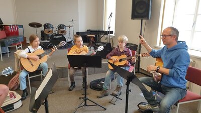 Foto des Albums: Workshop Popgesang und Gitarre