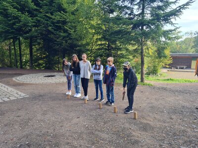 Foto des Albums: Klasse 7/8 in der Gründholzwerkstatt