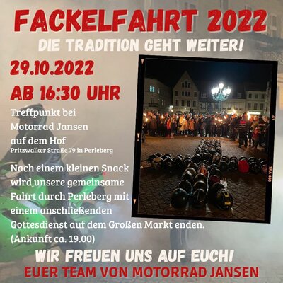 Fotoalbum Fackelfahrt 2022