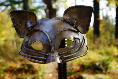 Mausi-Maske bei der Sonnenh&uuml;tte  (Bild vergr&ouml;&szlig;ern)