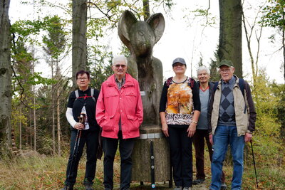 Teil der Gruppe bei Mausi  (Bild vergr&ouml;&szlig;ern)