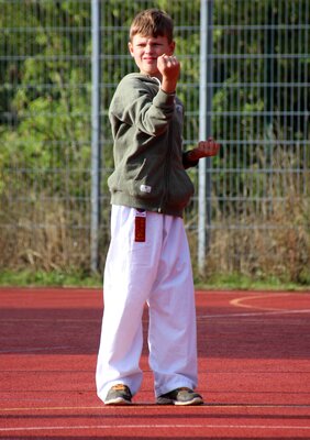 Foto des Albums: Karate draußen!