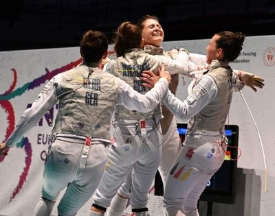 Foto des Albums: Deutsches Team gewinnt Bronze bei der EM im Damenflorett