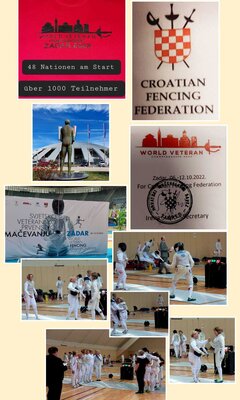 Foto des Albums: Die FIE Veteran World Fencing Championships 2022 in Zadar – ein nachhaltiges Erlebnis