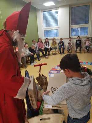 Fotoalbum Besuch vom Nikolaus