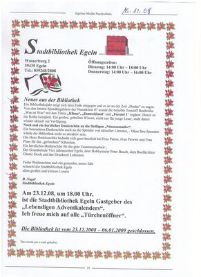 6  Weihnachtsdank und Teilnahme am Lebendigen Adventskalender 2008  (Bild vergr&ouml;&szlig;ern)
