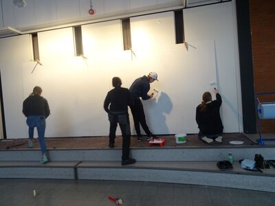 Foto des Albums: Wandgestaltung in der Grundschule
