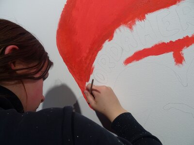 Foto des Albums: Wandgestaltung in der Grundschule