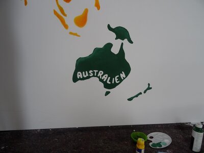 Foto des Albums: Wandgestaltung in der Grundschule