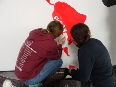 Foto des Albums: Wandgestaltung in der Grundschule