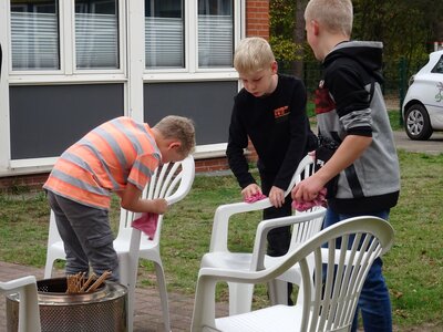 Foto des Albums: Herbstferienaktion: Feuertonne