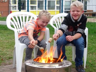 Foto des Albums: Herbstferienaktion: Feuertonne