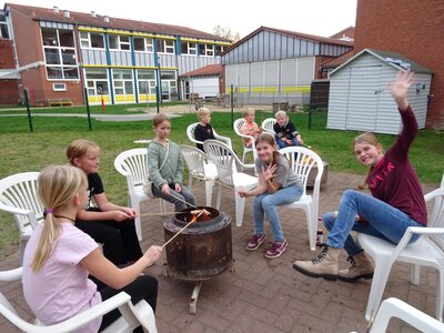 Foto des Albums: Herbstferienaktion: Feuertonne