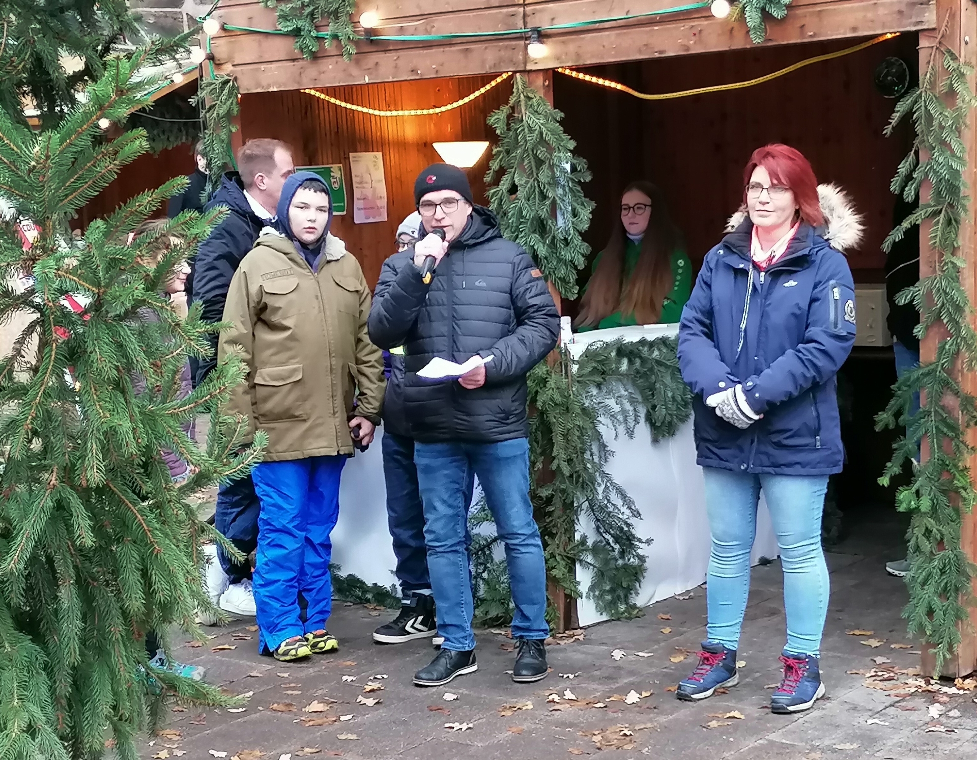 Bild: Eröffnung des Weihnachtsmarktes