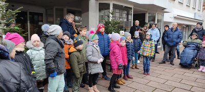 Foto des Albums: Singen auf dem Weihnachtsmarkt