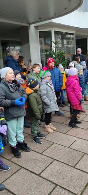Foto des Albums: Singen auf dem Weihnachtsmarkt