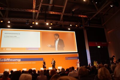Foto des Albums: Präsentation des Drechsler- und Holzspielzeugmacherhandwerks auf der IHM in München 2022