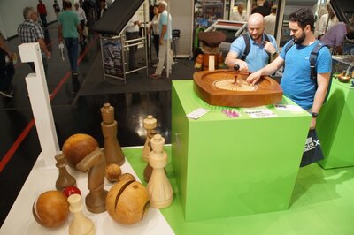 Foto des Albums: Präsentation des Drechsler- und Holzspielzeugmacherhandwerks auf der IHM in München 2022
