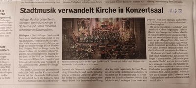 Foto des Albums: Kirchenkonzert 2022