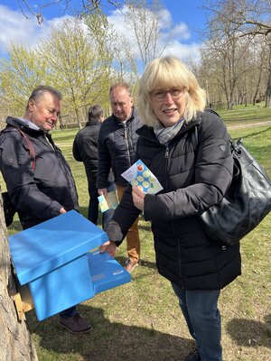 Stempelkasten auf dem Spielplatz  (Bild vergr&ouml;&szlig;ern)