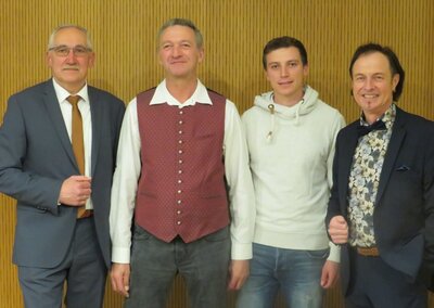 Verleihung der B&uuml;rgermedaille 2021 an Alfred und Alexander Scheurer  (Bild vergr&ouml;&szlig;ern)