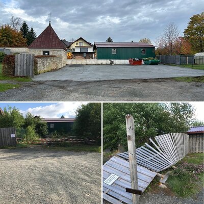 Containerplatz am Friedhof 
