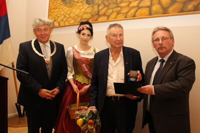 Foto des Albums: Verleihung der Ehrenmedaille an Volker Koepp (25.01.2023)