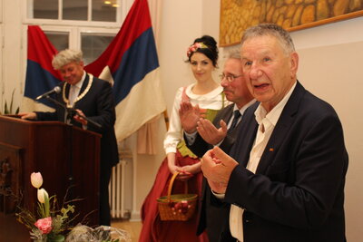 Foto des Albums: Verleihung der Ehrenmedaille an Volker Koepp (25.01.2023)
