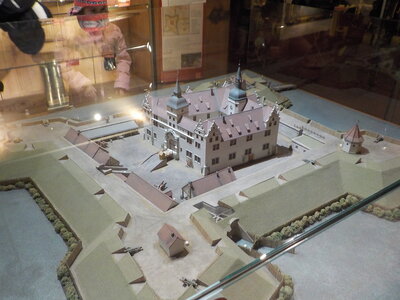 Vorschaubild: Die Festungsanlage in Miniaturausgabe.