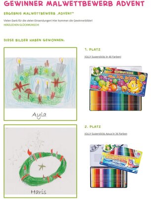 Foto des Albums: Adventsmalwettbewerb