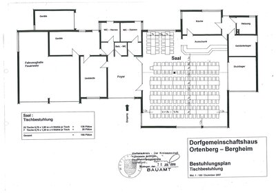 Foto des Albums: Bestuhlungspläne / Grundrisse