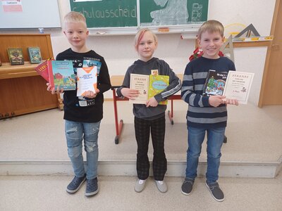 Foto des Albums: Vorlesewettbewerb der Hans Nadler Grundschule (09. 12. 2022)