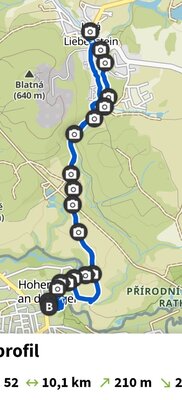 Foto des Albums: Grenzweg von Hohenberg a.d. Eger D nach Liba Cz