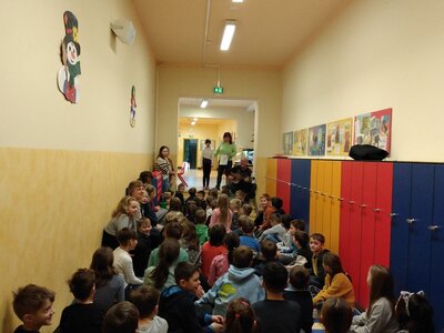 Foto des Albums: Schülerversammlung vor den Winterferien