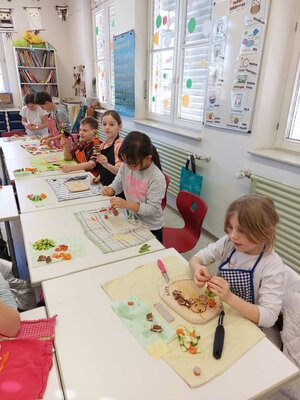 Foto des Albums: Gesundes Frühstück in Klasse 3