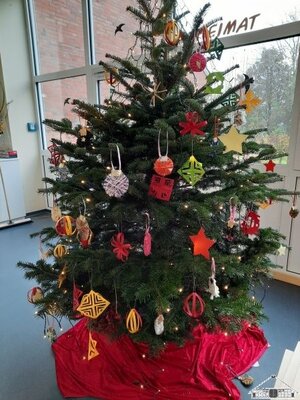 Unser Weihnachtsbaum  (Bild vergr&ouml;&szlig;ern)