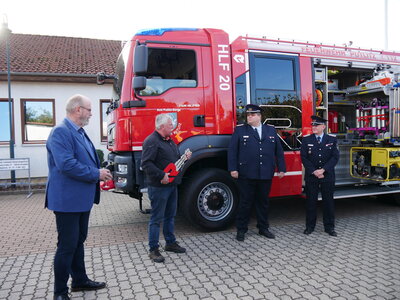 Foto des Albums: Übergabe HLF 20 an FF Putlitz