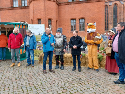 Foto des Albums: Pritzwalker besuchen den Surn-Hansen-Markt in Perleberg