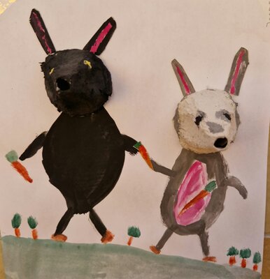 Foto des Albums: Kunstbilder Klasse 4a