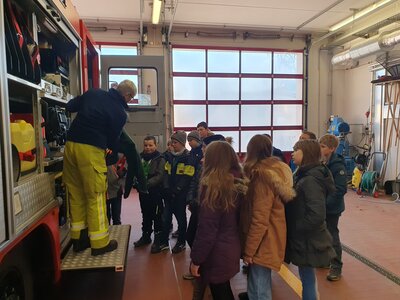 Foto des Albums: Spannender Besuch bei der Feuerwehr
