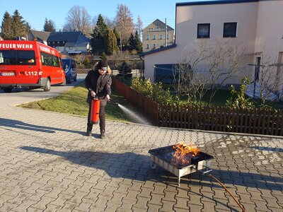 Foto des Albums: Spannender Besuch bei der Feuerwehr