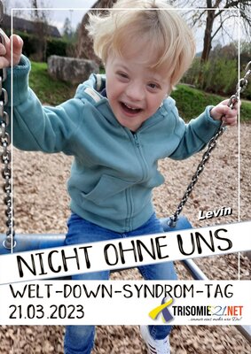 Foto des Albums: Plakat-Aktion zum Welt-Down-Syndrom-Tag