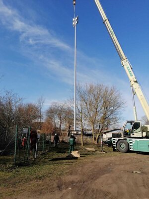 Foto des Albums: Aufbau der neuen Sirenen (1. Bauphase)