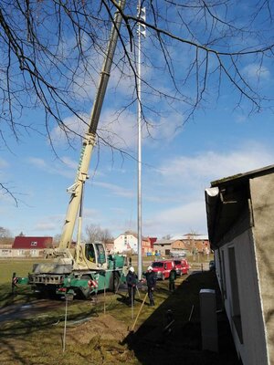 Foto des Albums: Aufbau der neuen Sirenen (1. Bauphase)