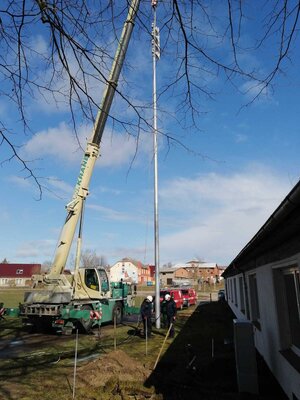Foto des Albums: Aufbau der neuen Sirenen (1. Bauphase)