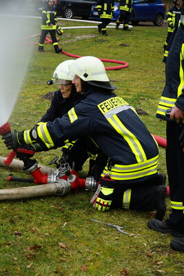 Foto des Albums: Grundausbildung Truppmann Teil I und Teil II für alle angehenden Feuerwehrfrauen und -männer im Amt Meyenburg 2023 (31. 03. 2023)