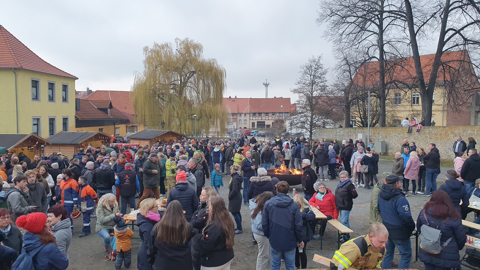 Bild : Osterfeuer 2023 in Rieder