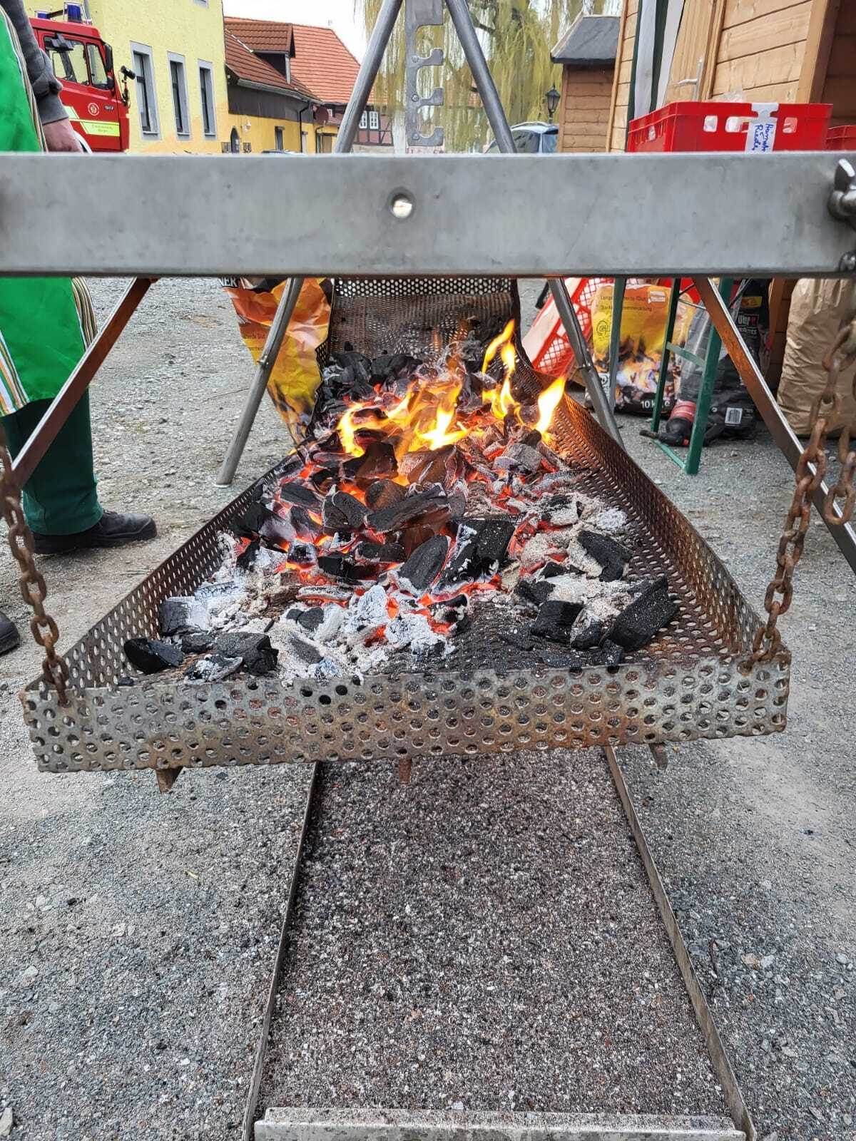 Bild : Osterfeuer 2023 in Rieder