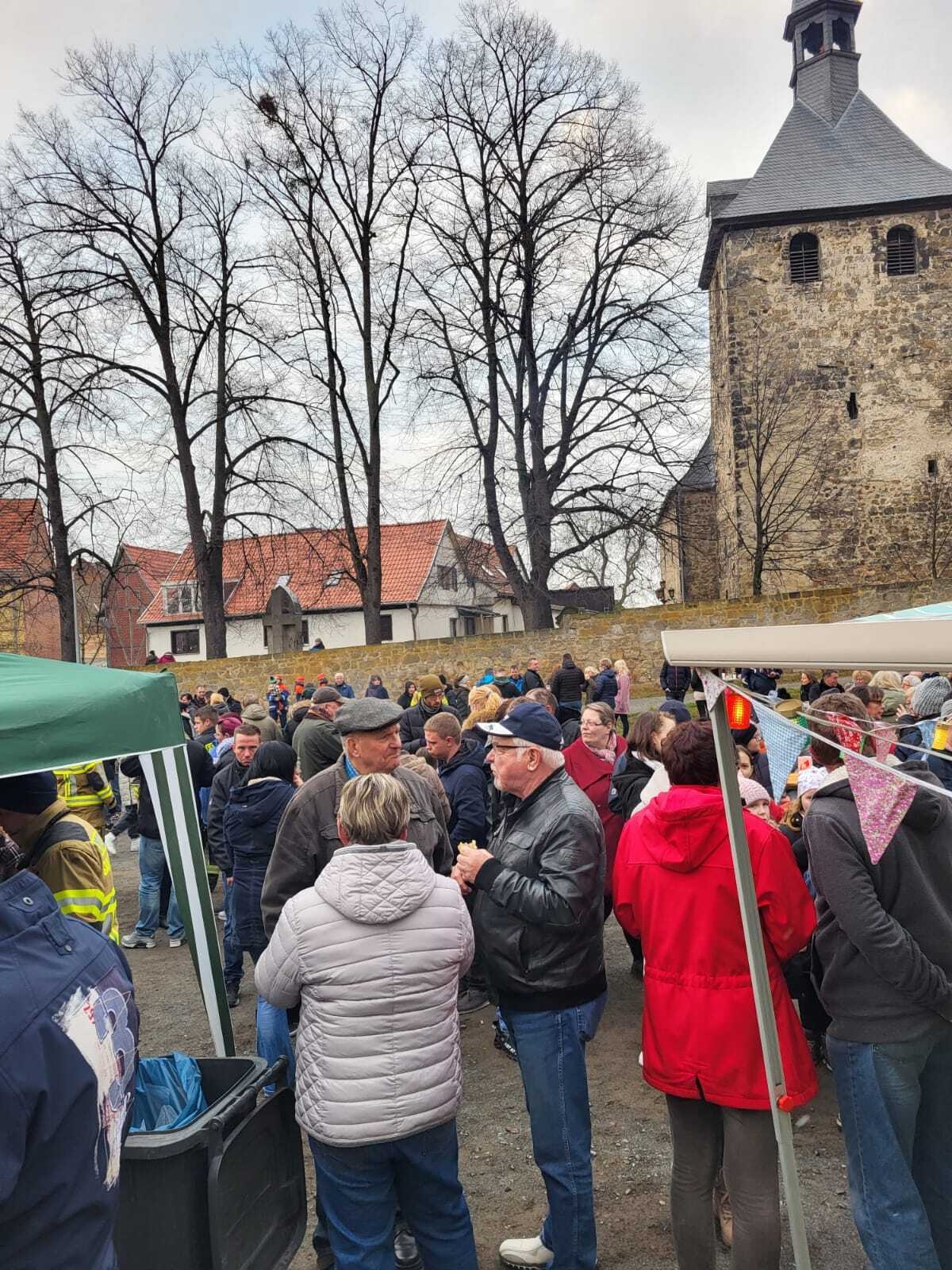 Bild : Osterfeuer 2023 in Rieder